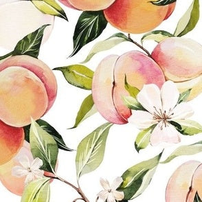 Just Peachy Wreath Sash